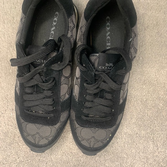 Black Coach C logo Mason Sneaker. See description for size information. - Picture 3 of 13